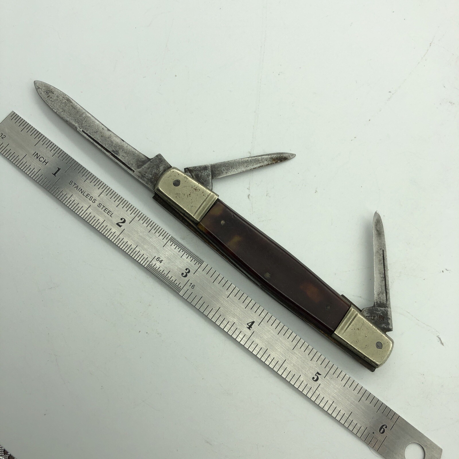 Vintage Germany 3-Blade Pocket Knife Nice Condition for its age