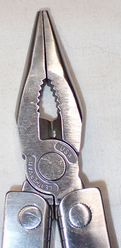 Leatherman PST, Original with leather Sheath & Rare Tool Adapter Kit