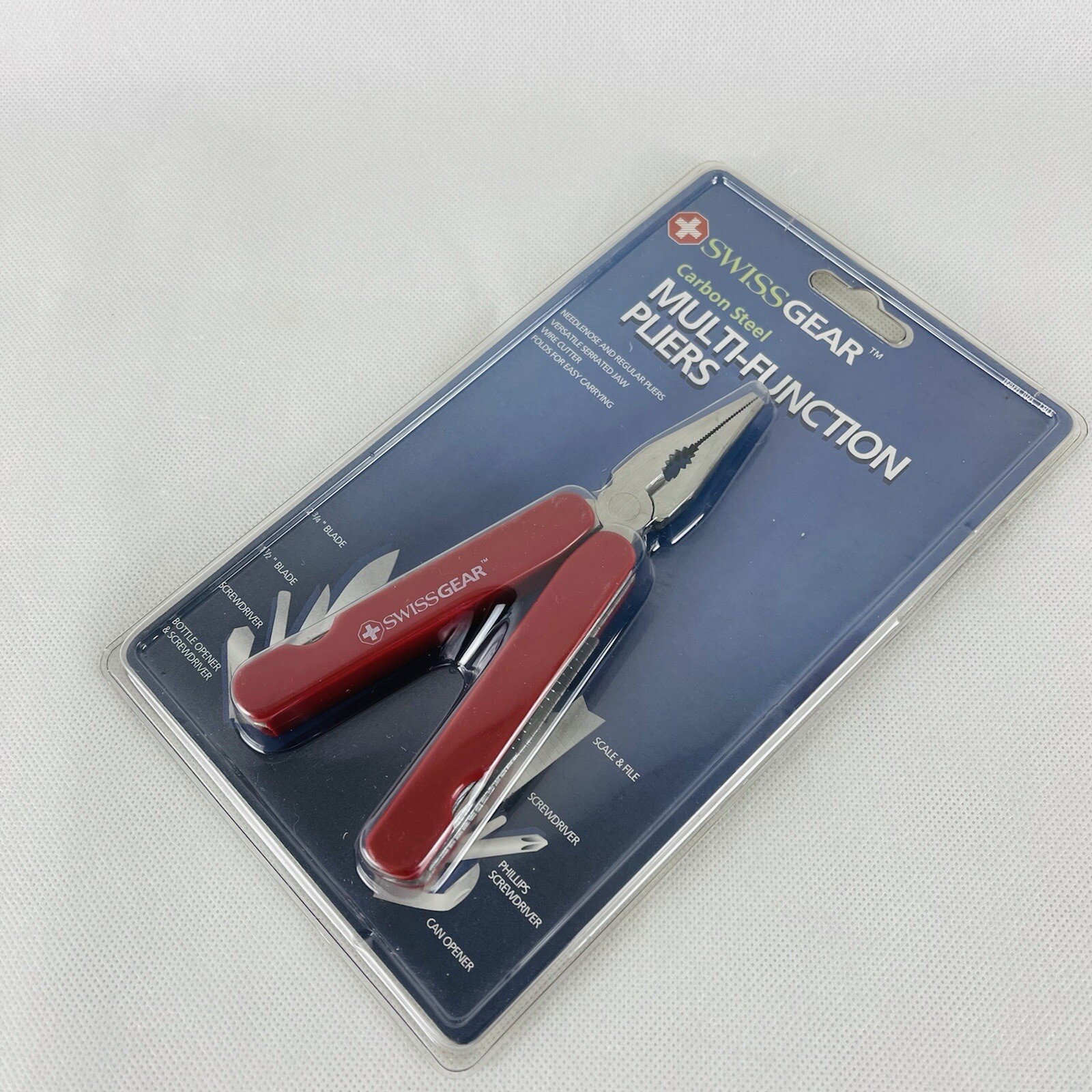 Swiss Gear, Carbon Steel Multi-Function Pliers New In Package