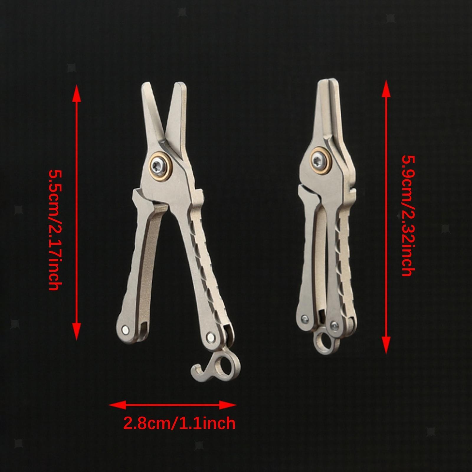 Mini Travel Versatile with Buckle Lightweight Pocket with Key