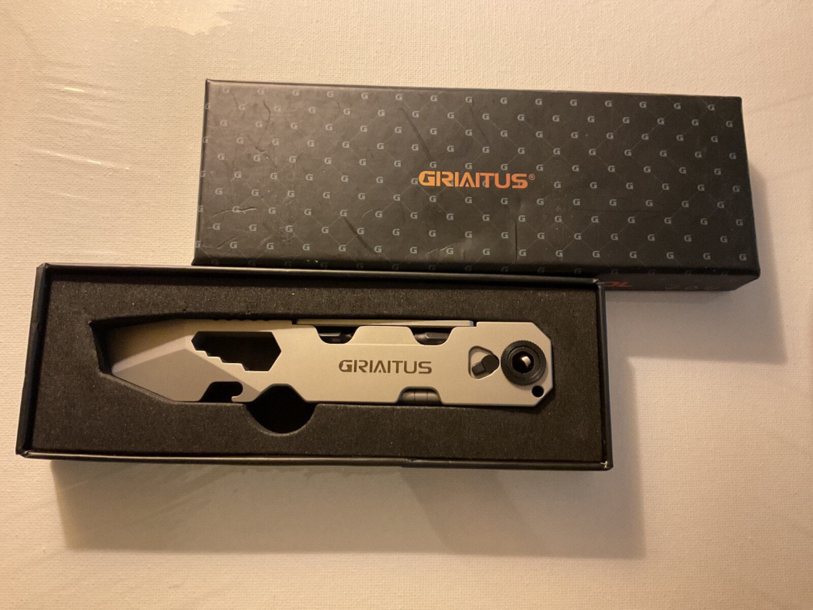 EDC Pry Bar Multitool with Bi-Directional Ratchet Screwdriver & Everlasting