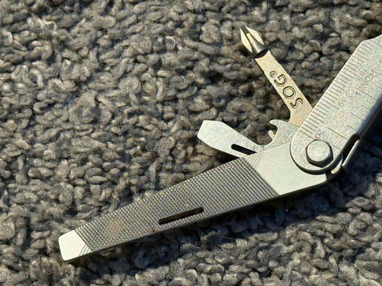 SOG Pocket Power Plier Folding Multi Tool Made in USA Discontinued Collectible