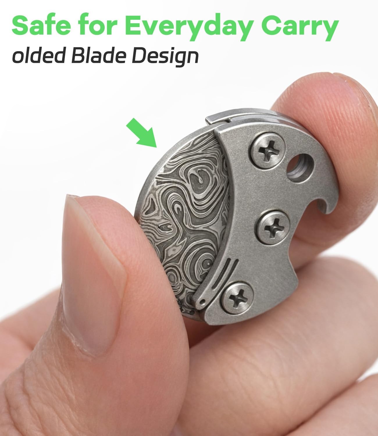 Apedret Mini Coin Keychain Tool: Titanium Compact Bottle Opener & EDC Cutter …
