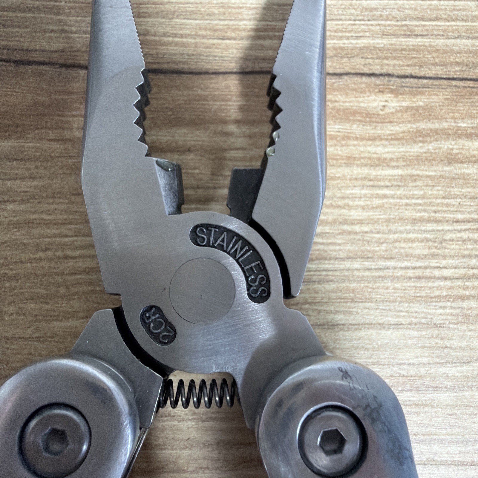 UnBranded 12 In 1 Multi Tool With Sheath And 10 Bits Stainless Steel
