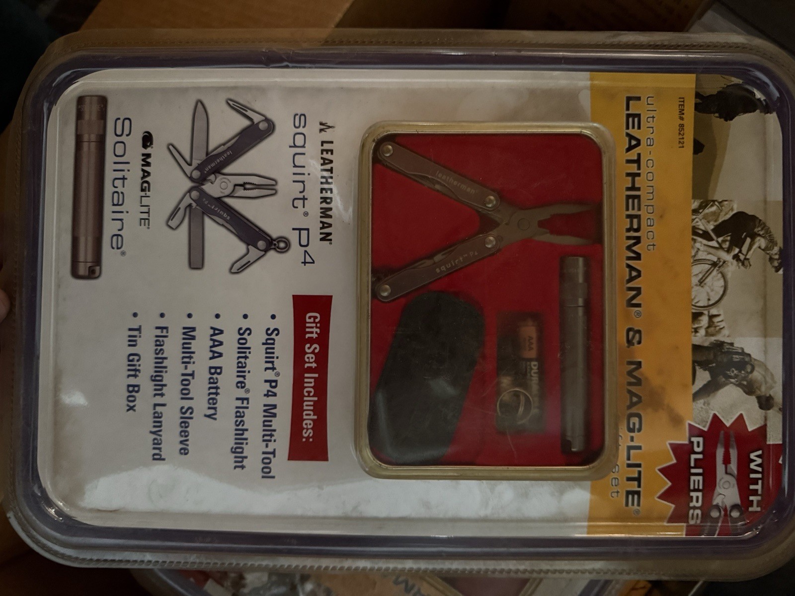 Leatherman Squirt p4 & Maglite solitaire