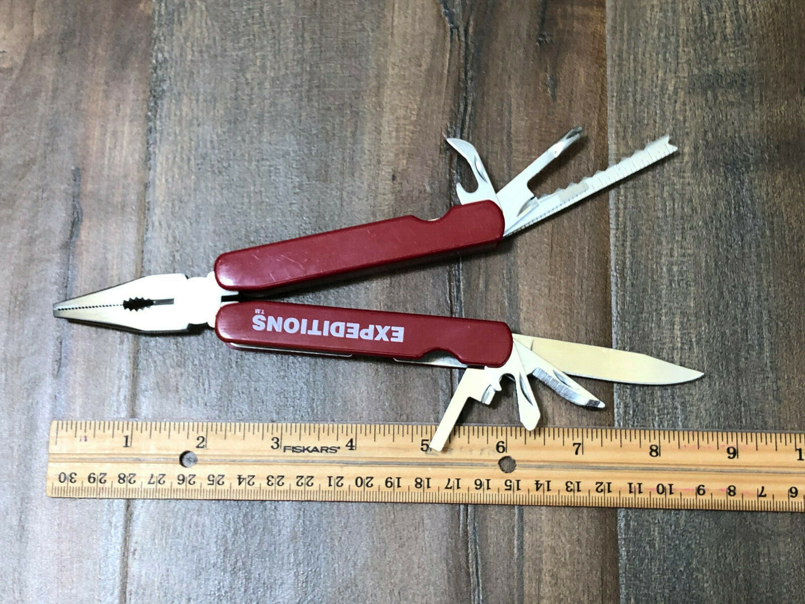 Expeditions Outdoors Camping Tactical Survival Multi Tool USED GOOD CONDITION