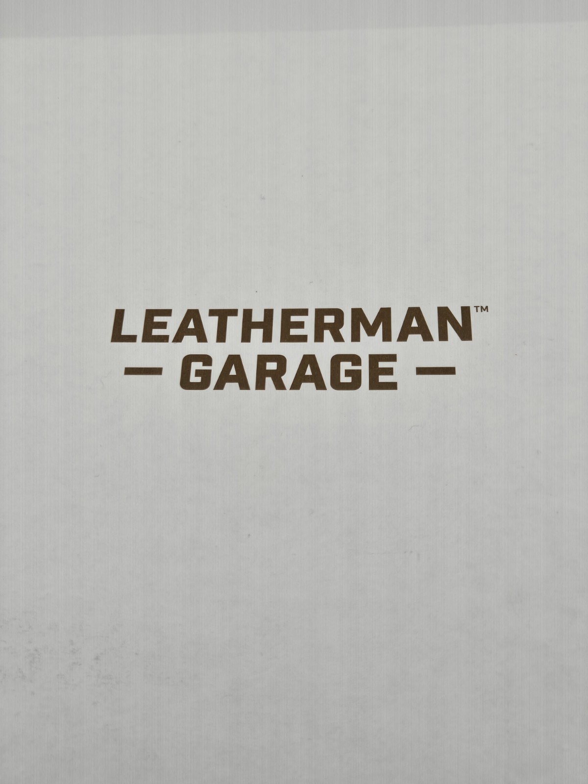 Leatherman Garage Batch 005 40th Anniversary Limited Ed Never Used Rare