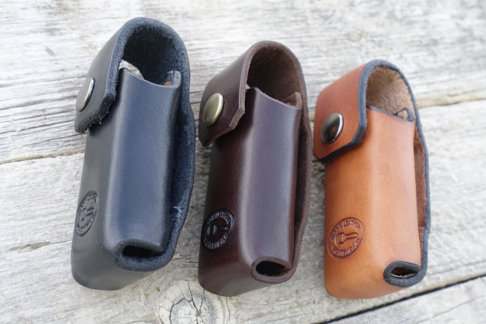 Leather Belt Sheath for Victorinox Swiss Champ Knife