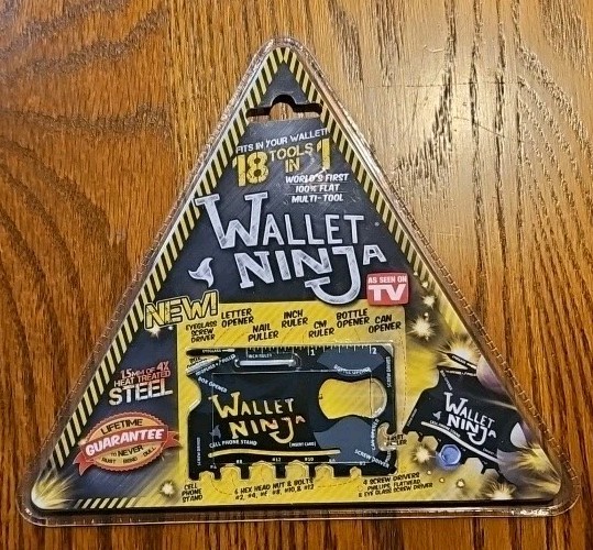 18-in-1 Wallet Ninja Multi-Tool Card Pocket Size NEW Free Shipping