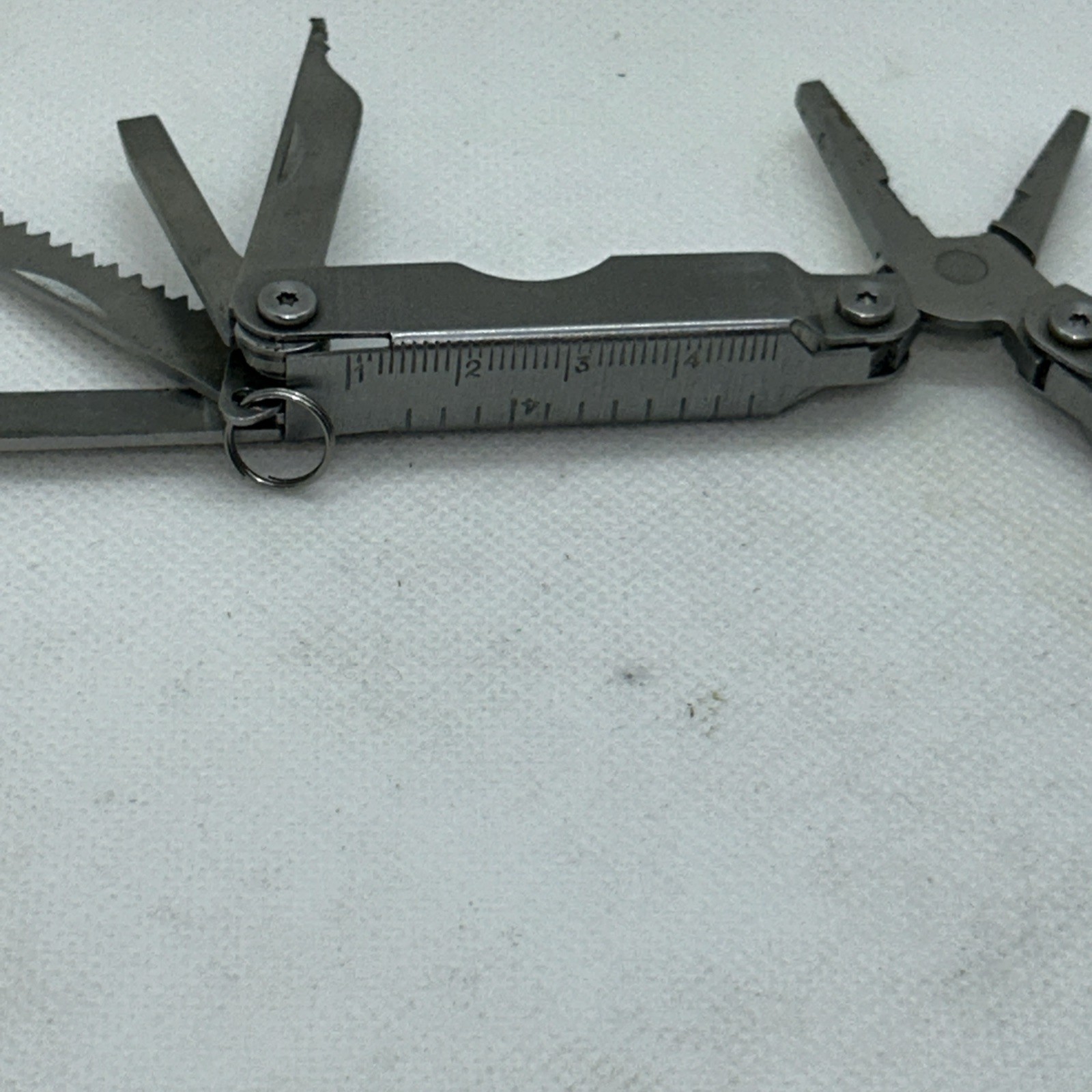 Renegade Multi-Tool Stainless Steel Extra Thin Pliers Ruler Fishing Camping EDC