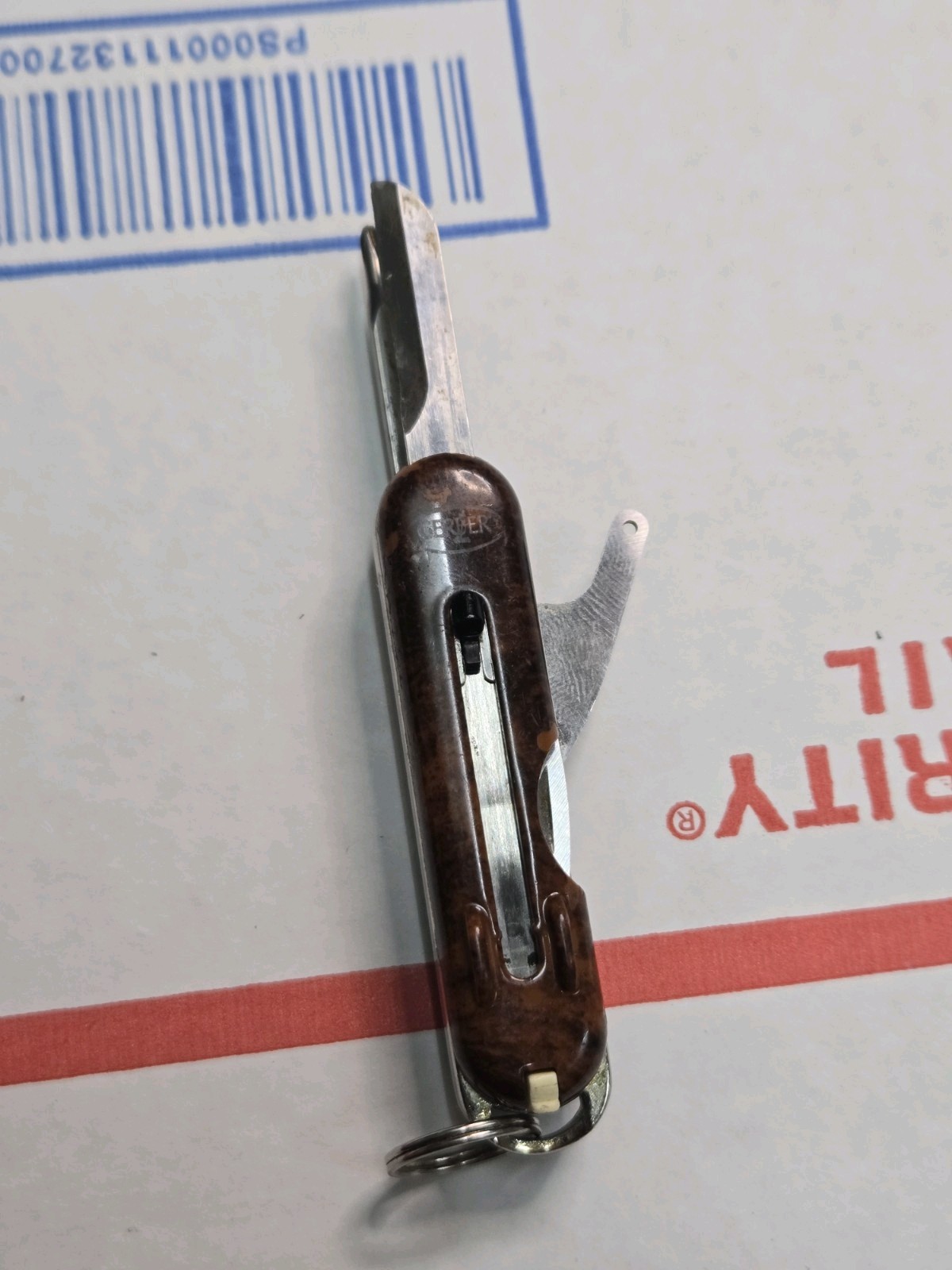 Gerber Fiskars Folding Multi-Tool Knife Keychain READ DESCRIPTION