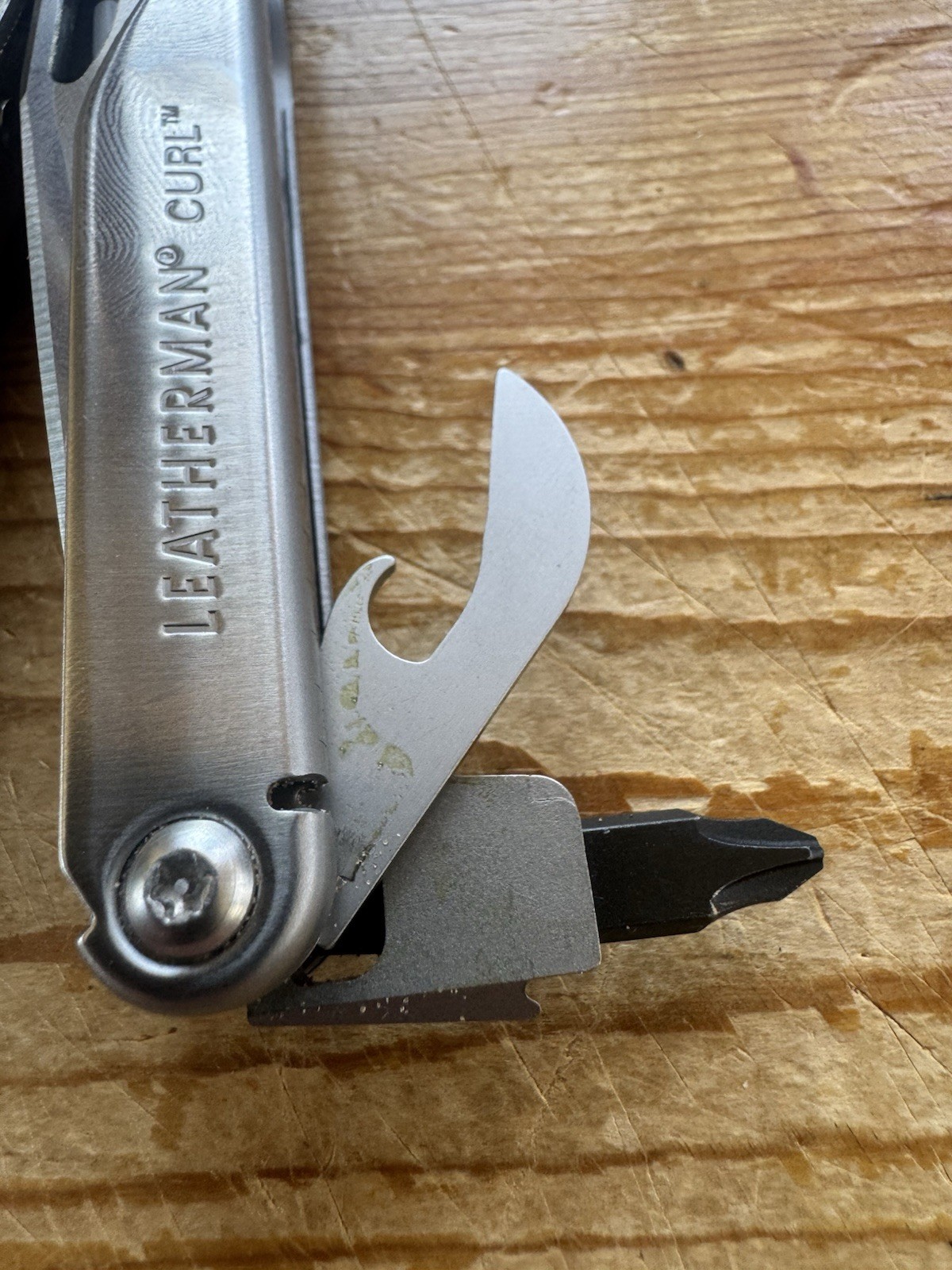Custom Leatherman Curl Stainless Steel Multi-Tool
