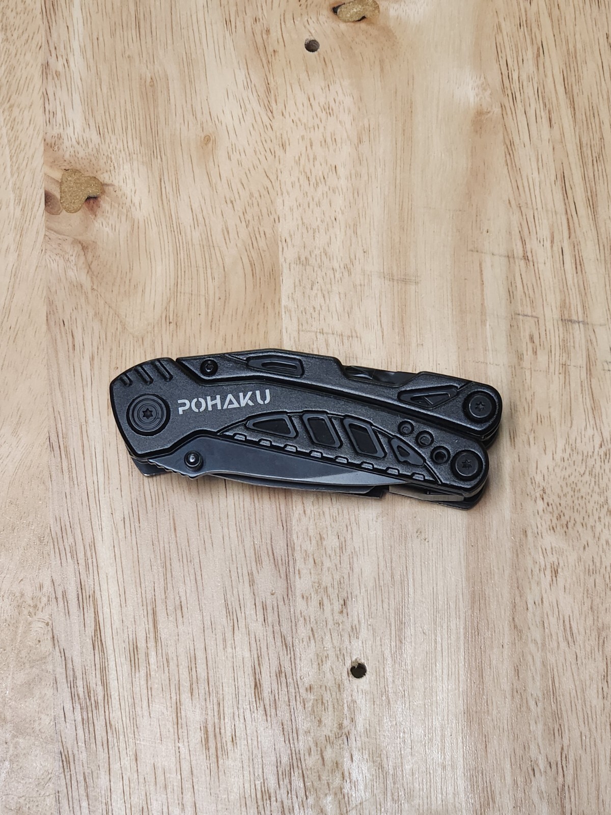 Pohaku Multi Tool Pliers Knife Saw Bottle Opener