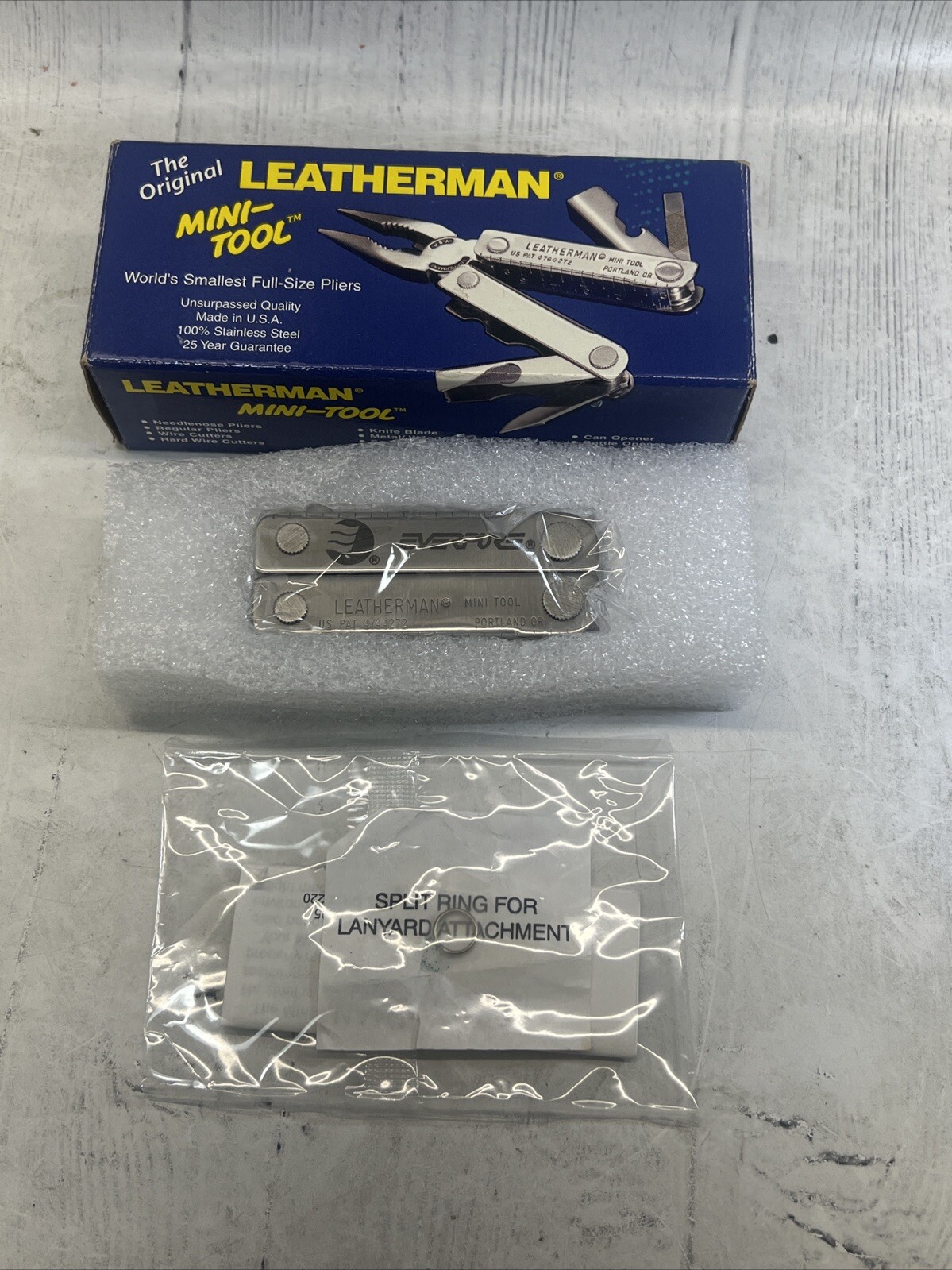 Leatherman The Original 1997 Mini-Tool New in Box Rare Retired New NOS Read