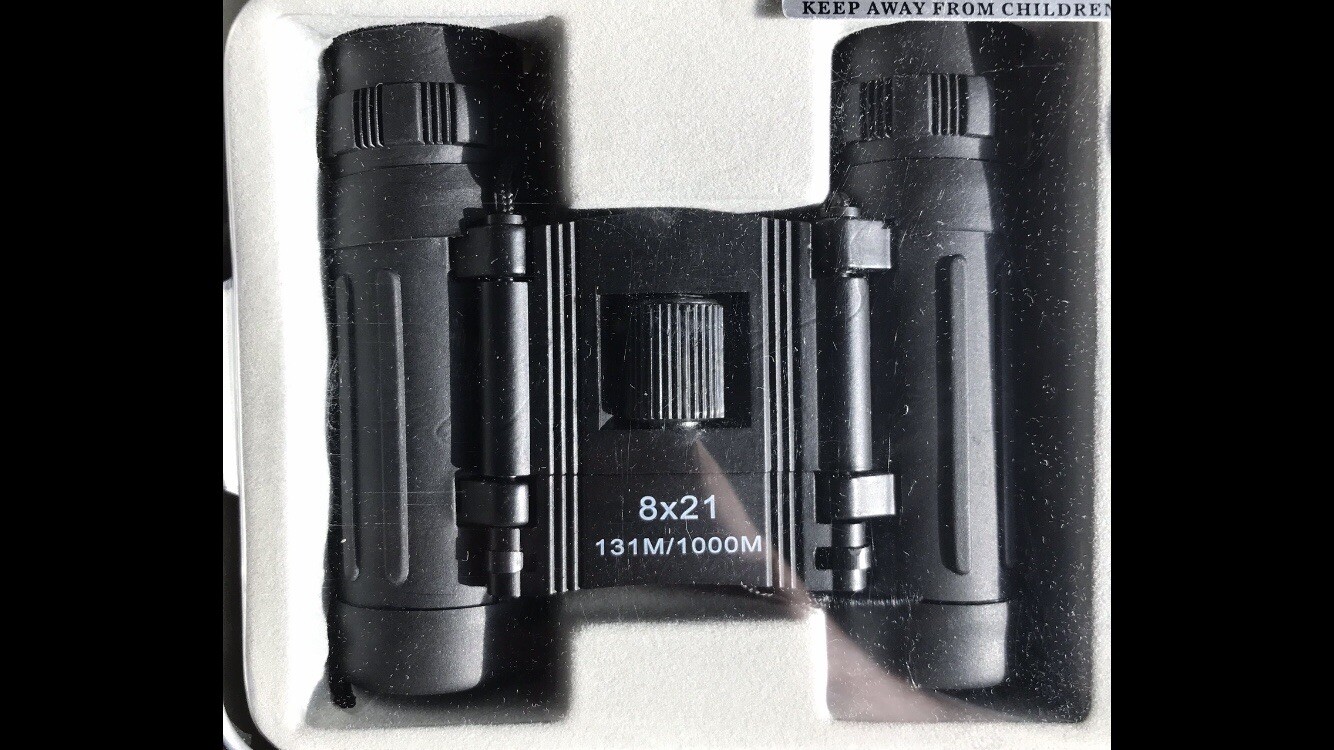 BINOCULAR and MINI KNIFE KEY RING SET Croft and Barrow