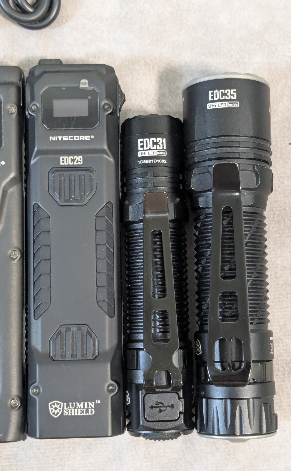 Nitecore Flashlight Bundle EDC29 EDC35 EDC31 EDC27 UHi EDC27 EDC25 EDC23
