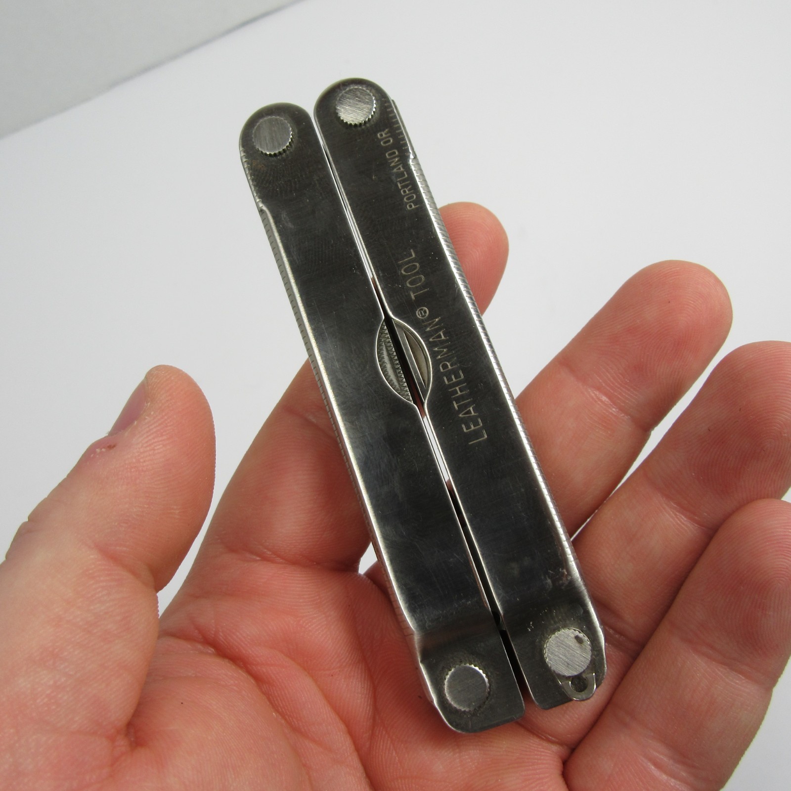 Leatherman Super Tool 1997 Multi-Tool Mint w/Leather Sheath 0997 PAT PEND USA