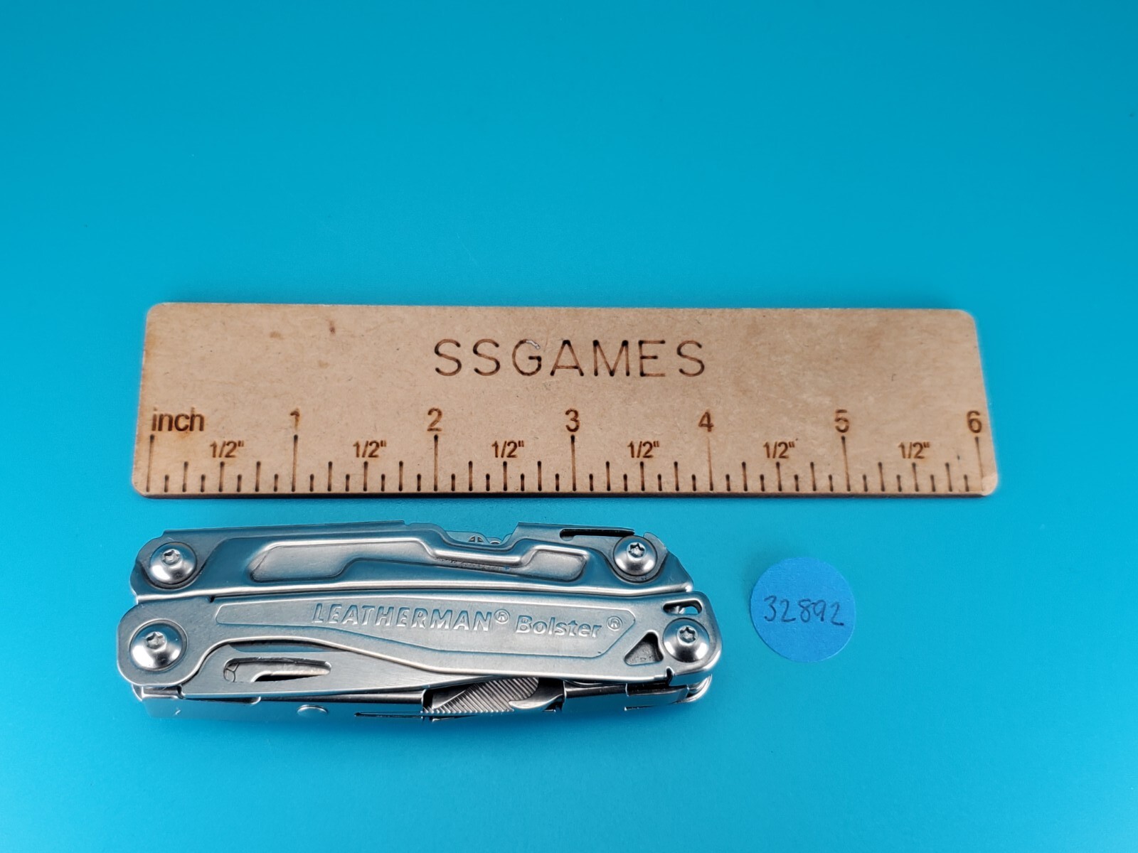 Leatherman Bolster 13 Tool Stainless Steel Multi-Tool! WITH SHEATH! NICE!