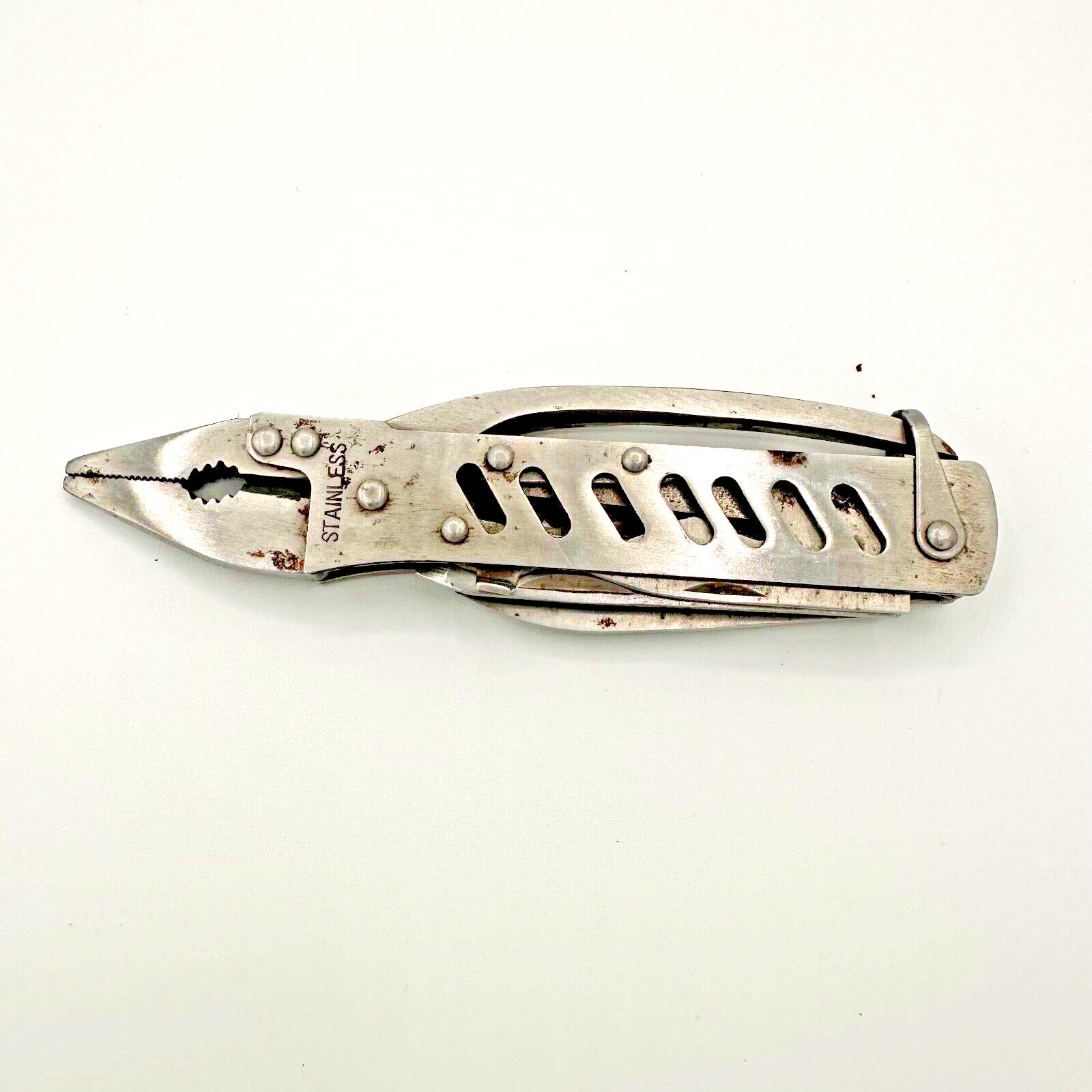 All Stainless Steel Multi Tool , Unknown Maker ,See Pictures, Made In China