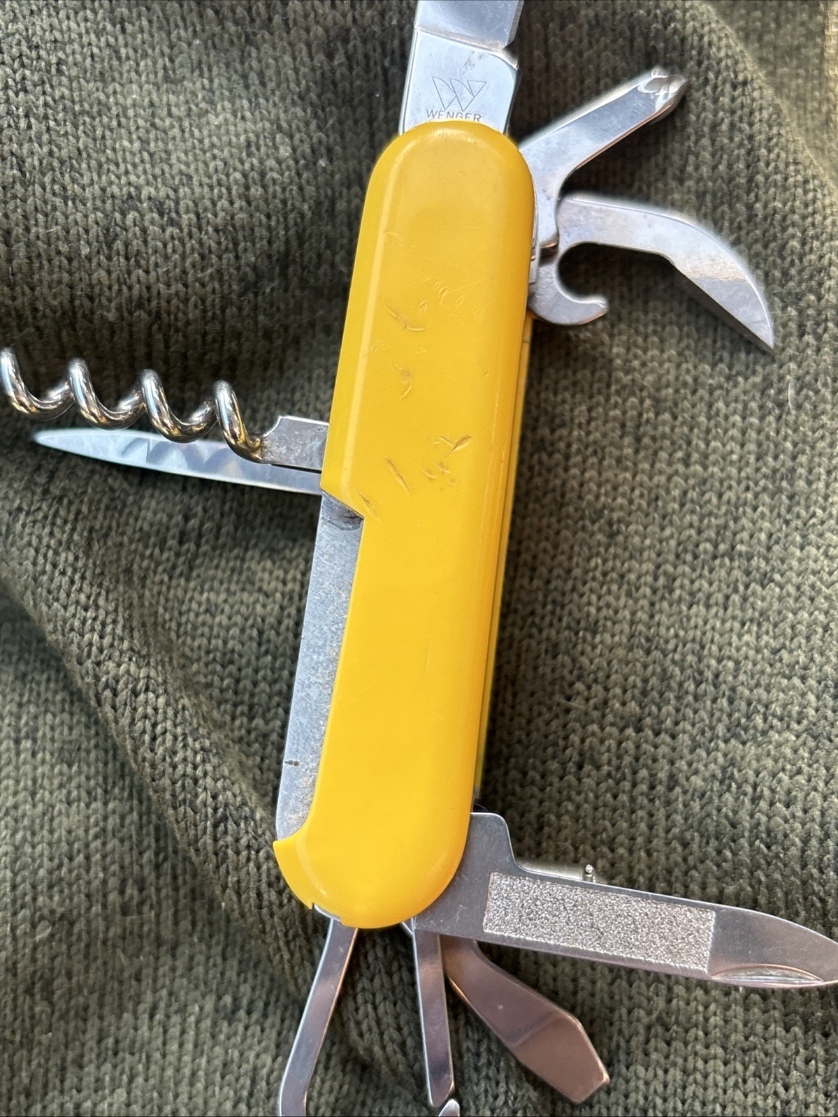Wenger Swiss Rider Shredder 85mm Swiss Army Knife Snowboarding Tool, Rare!
