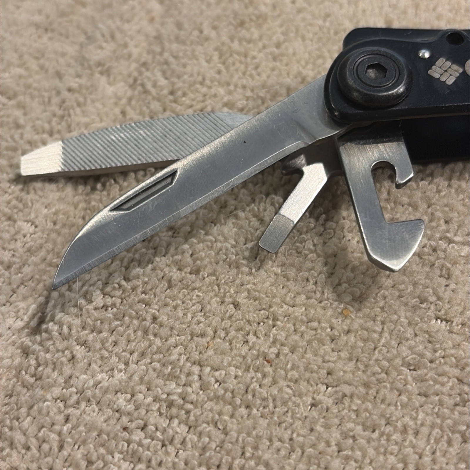 Columbia Branded Stainless Steel Multi-Tool Pliers Pocket Knife 10-in-1 EDC