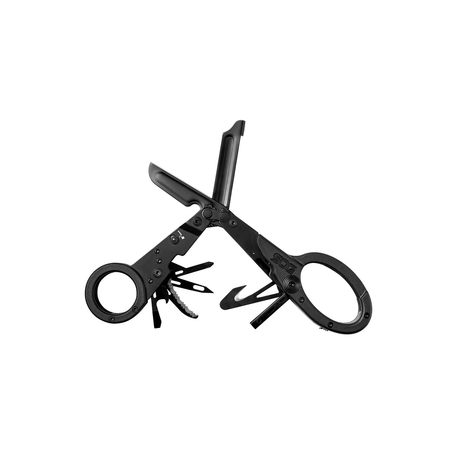 SOG ParaShears 11 Tool Multi-Tool 3Cr13 Steel Black Oxide Finish w/Nylon Sheath