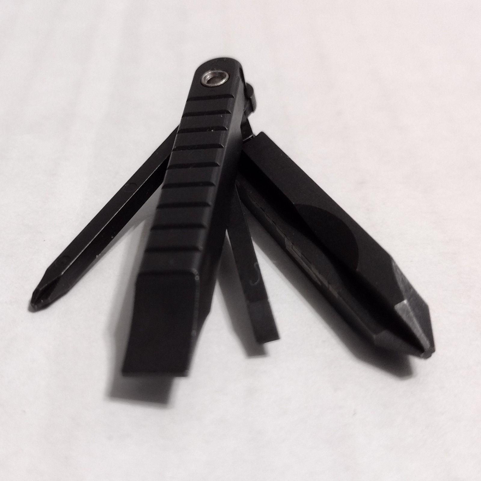 Swiss+Tech Screwz-All 4-in-1 Key Ring Tool Folding EDC Keychain Screwdriver NEW