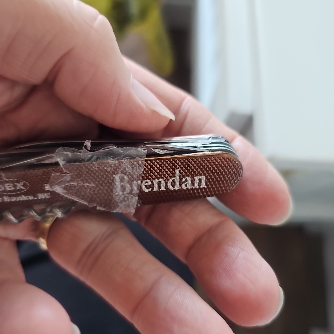Personalized Pocket Knife/Multi-tool Brendan OBX Outer Banks NC New In Package