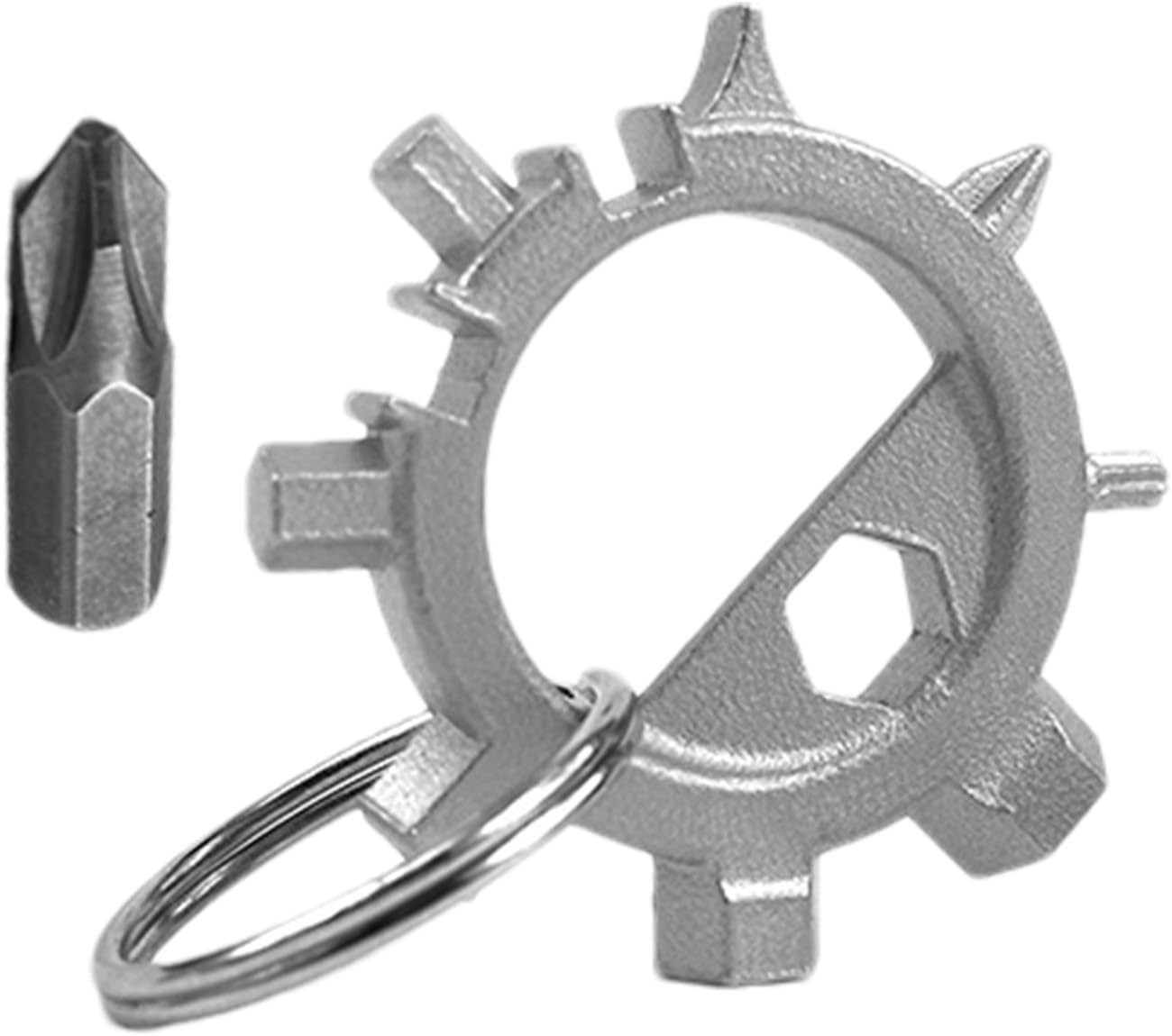 Keychain Screwdriver Lightweight Screw Driver Multi-Function Repair Tool Outdoor
