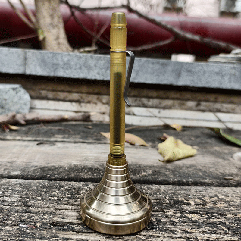 New Titanium Alloy Brass Pen Holder Pen insertion Paper Fellhoelter TiBolt Tool