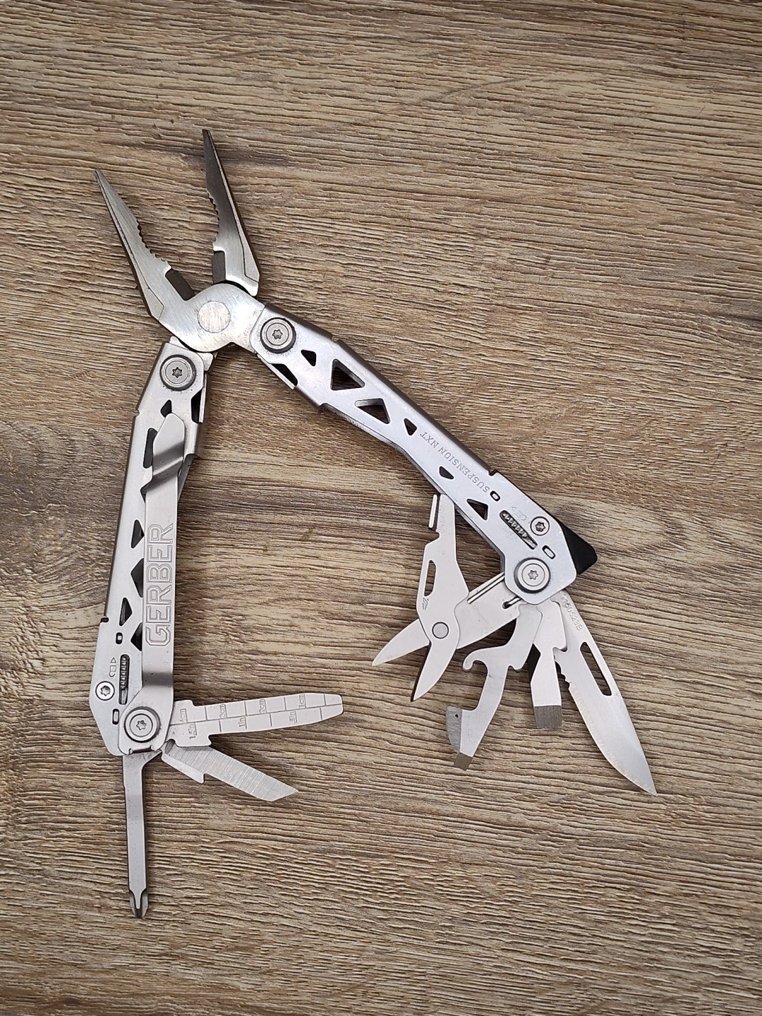 Gerber Suspension NXT Stainless 9 Tool Multi-Tool Pliers Used