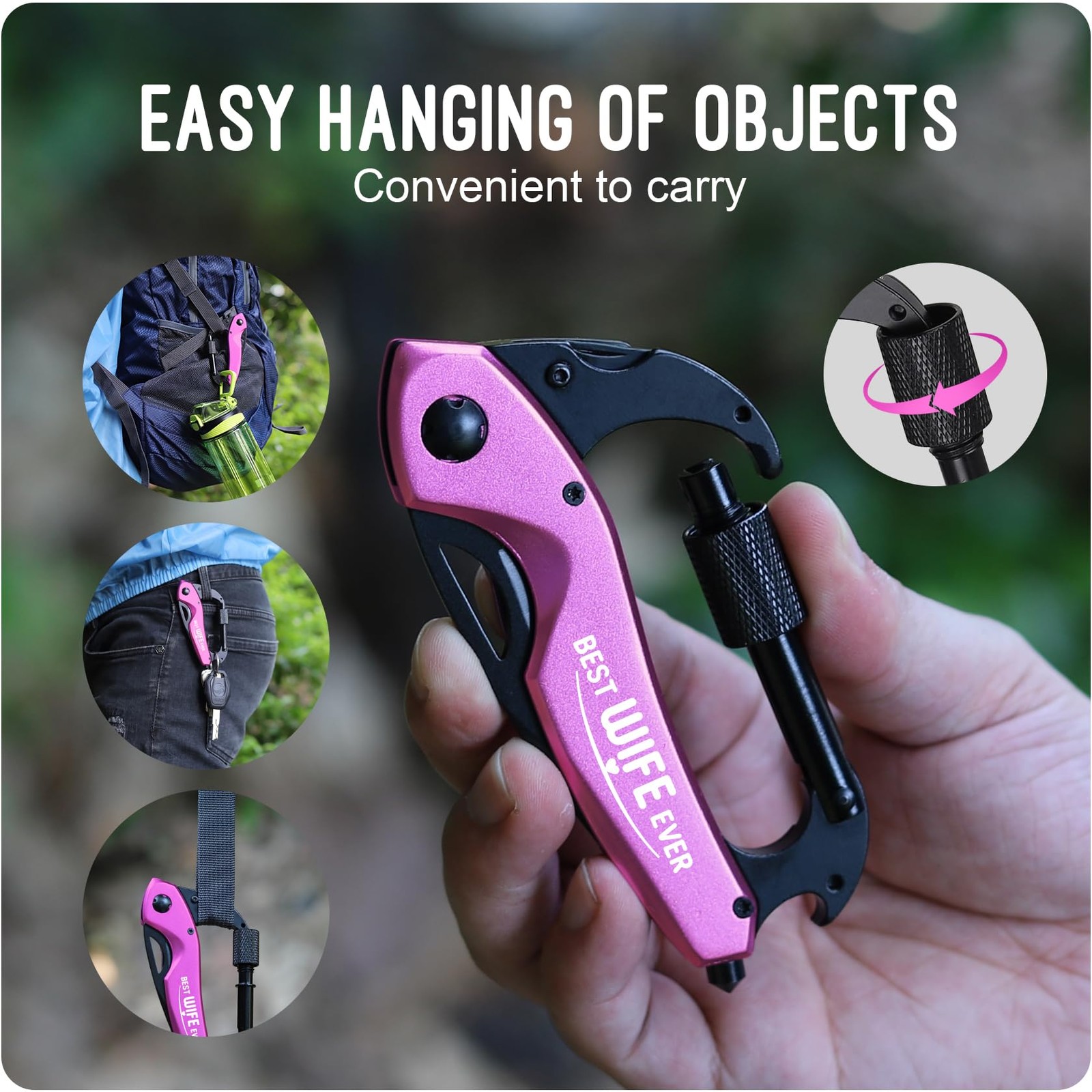 Gifts for Wife, Multitool BEST WIFE EVER, Valentines Day Anniversary Birthday…