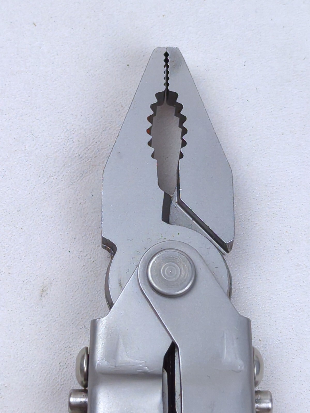 Vintage GERBER Blunt Nose Plier w/ LEATHER Sheath, 9-way Multi-Tool, EDC, USA