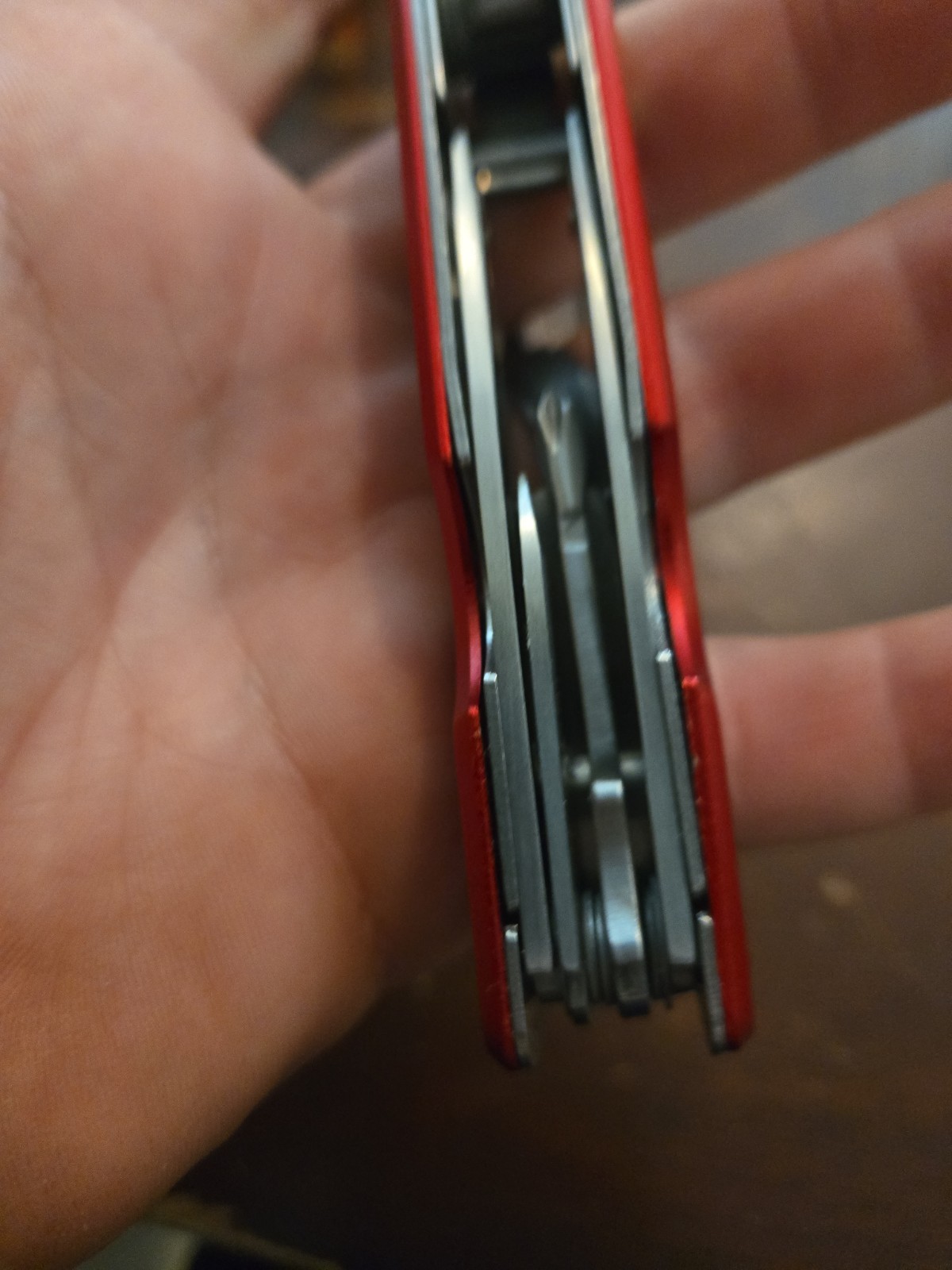 Snap On Tools Multi Tool Folding Pocket Knife W/ Pliers Compact Tool