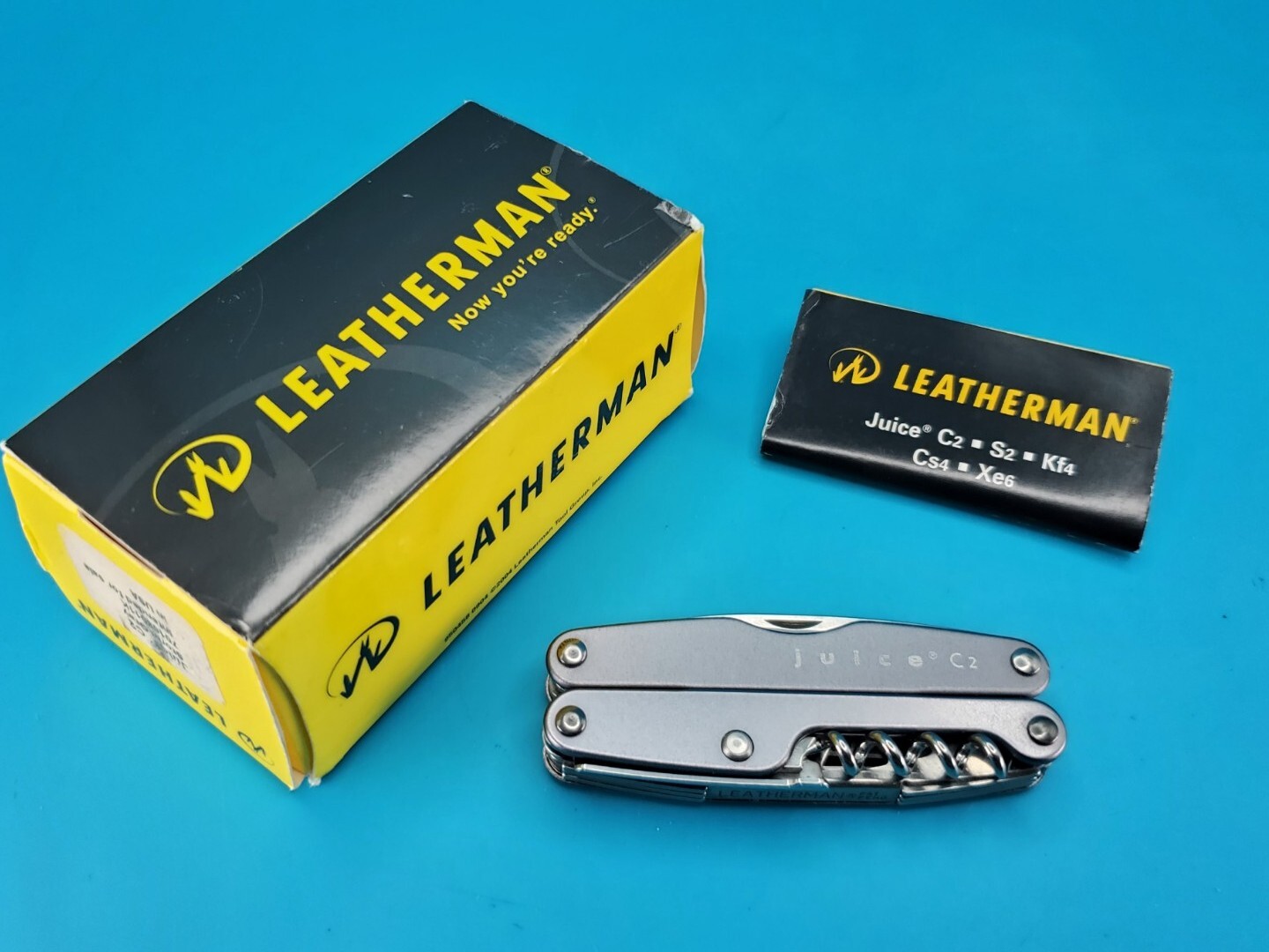 Leatherman Juice C2 Silver Multi Tool! RETIRED! NEW IN BOX!