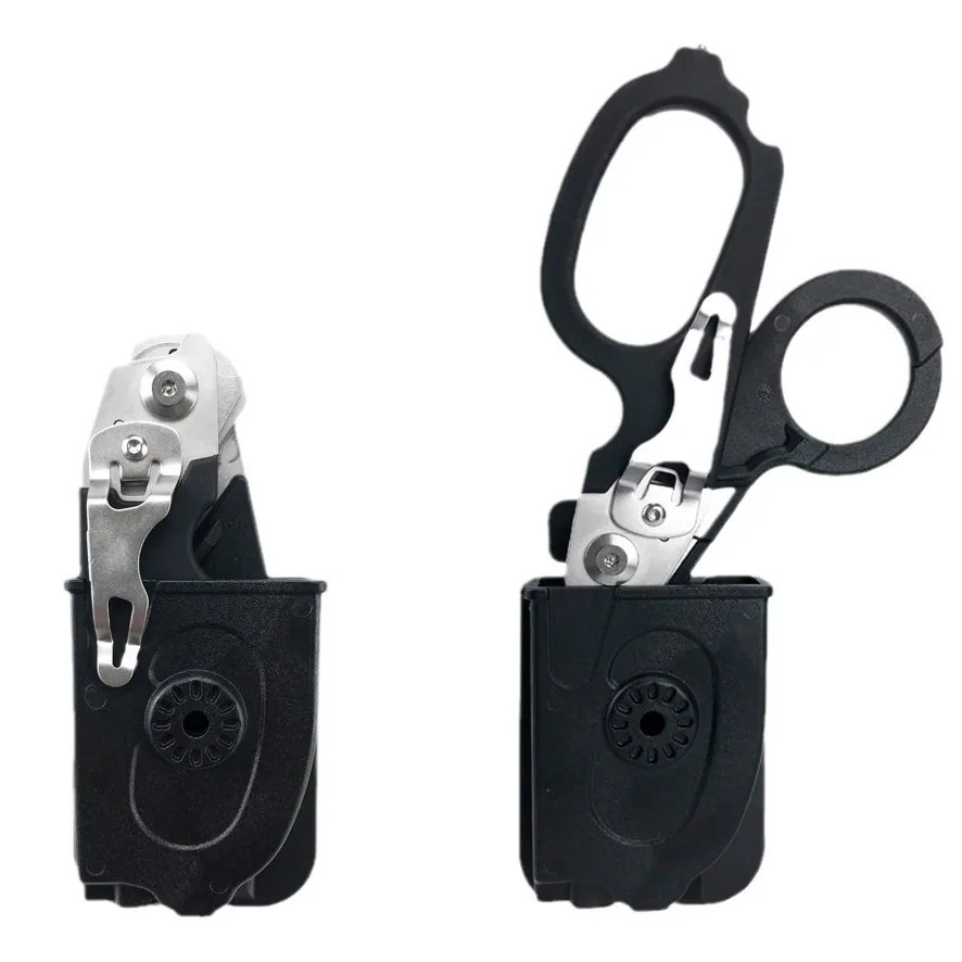 Retractable Shears Holder Pouch Trauma Scissors Holster Portable Medical Case