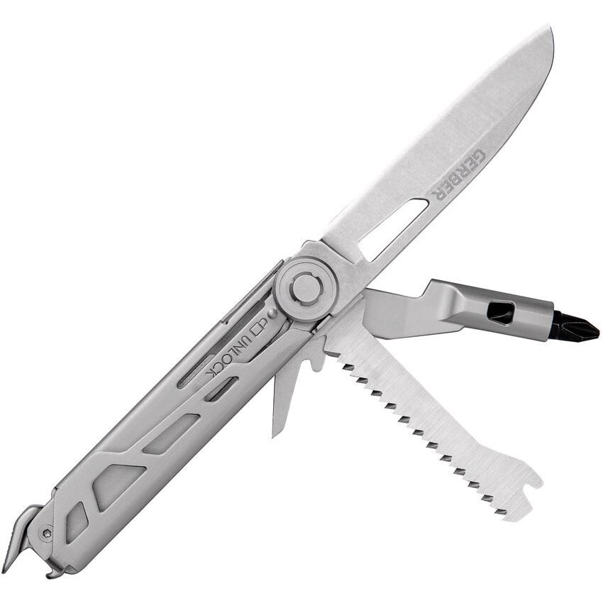 Gerber Armbar Trade Multi-Tool Color: Silver 8 Tools