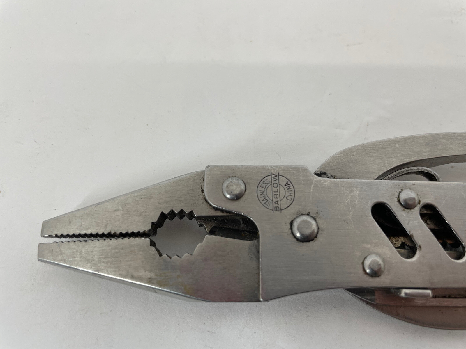 BARLOW Stainless Steel Multi-Tool Pocket Knife Portable Folding Tool