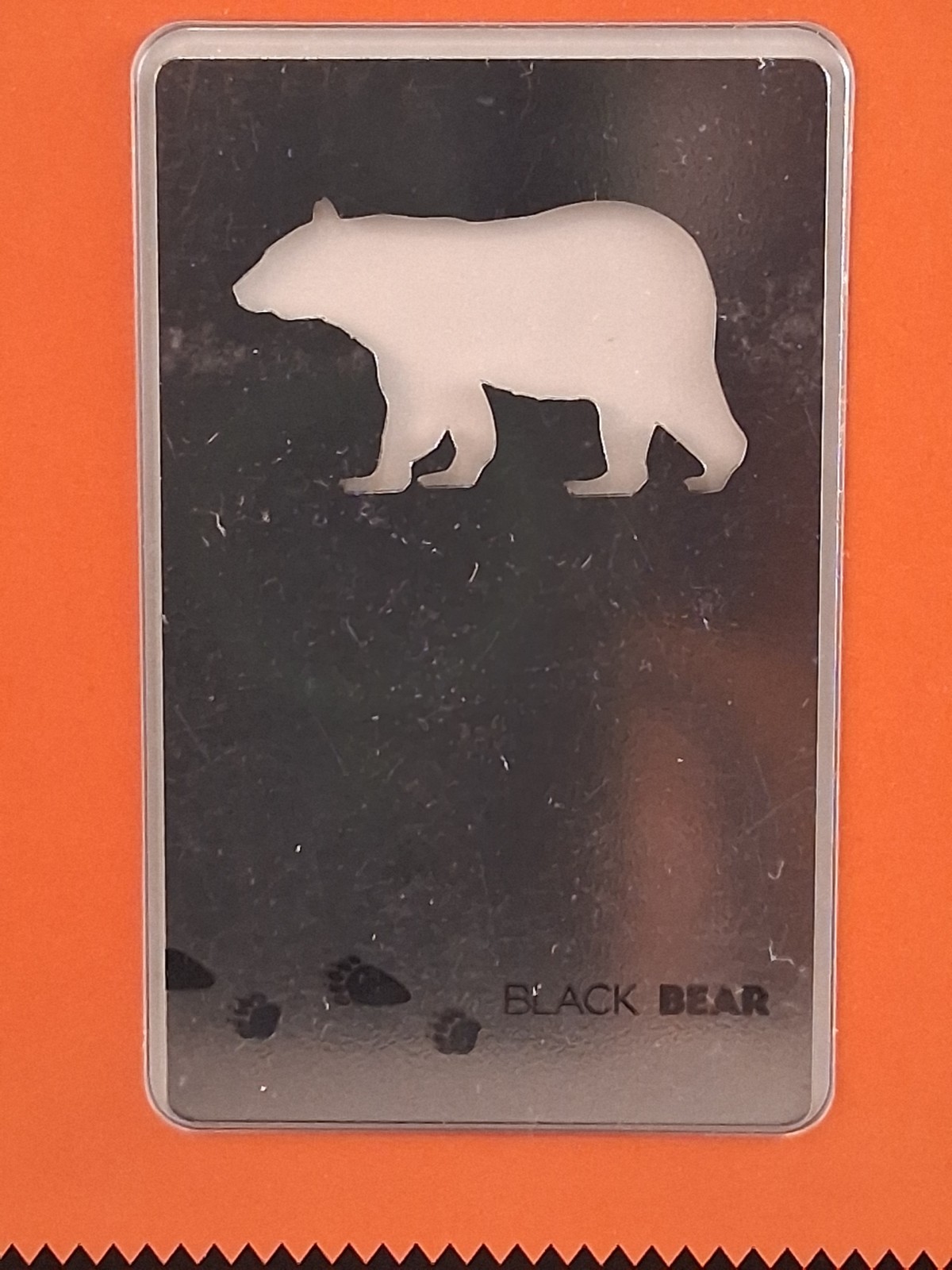 BOTTLE OPENERS -BEAR /FIT IN WALLET /STAINLESS STEEL /100% LASER CUT /USA MADE