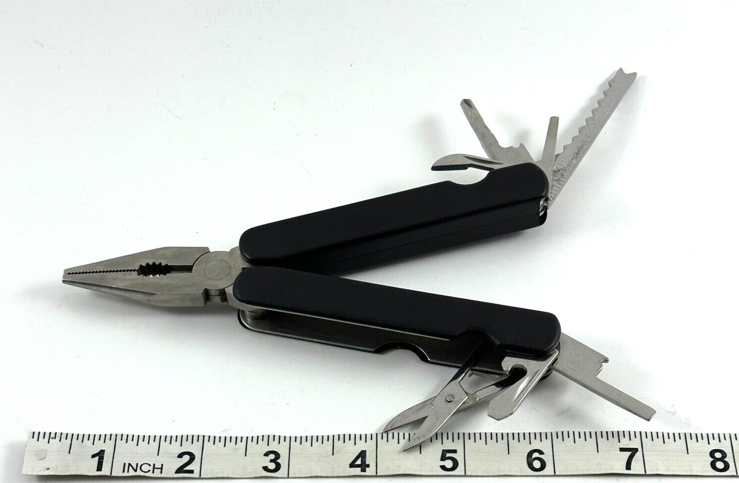 Russian Prince Vodka Multi Function Pliers Multiple Tools in One Black Belt Case