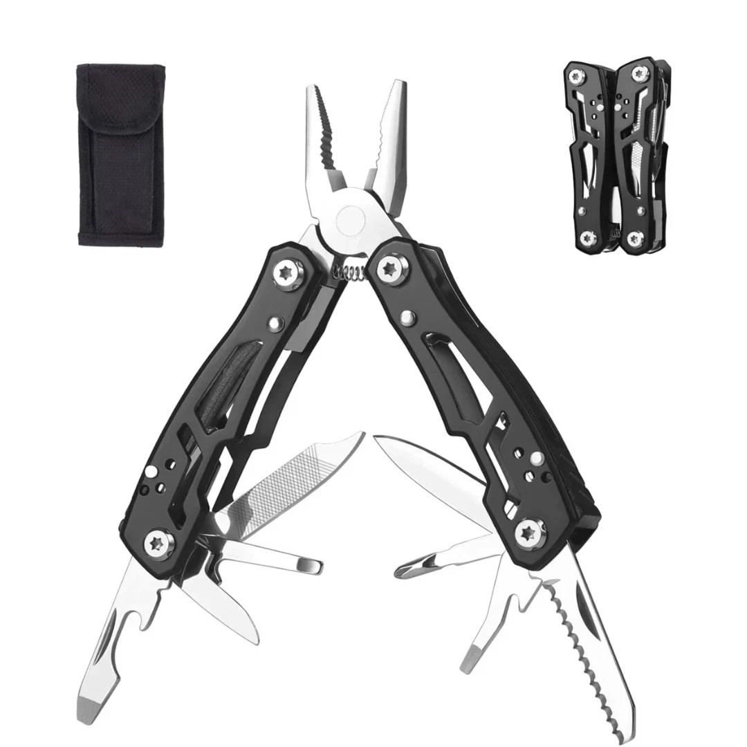 14-in-1 MINI Multitool Pliers Rugged & Practical Portable Pocket Camping Tools