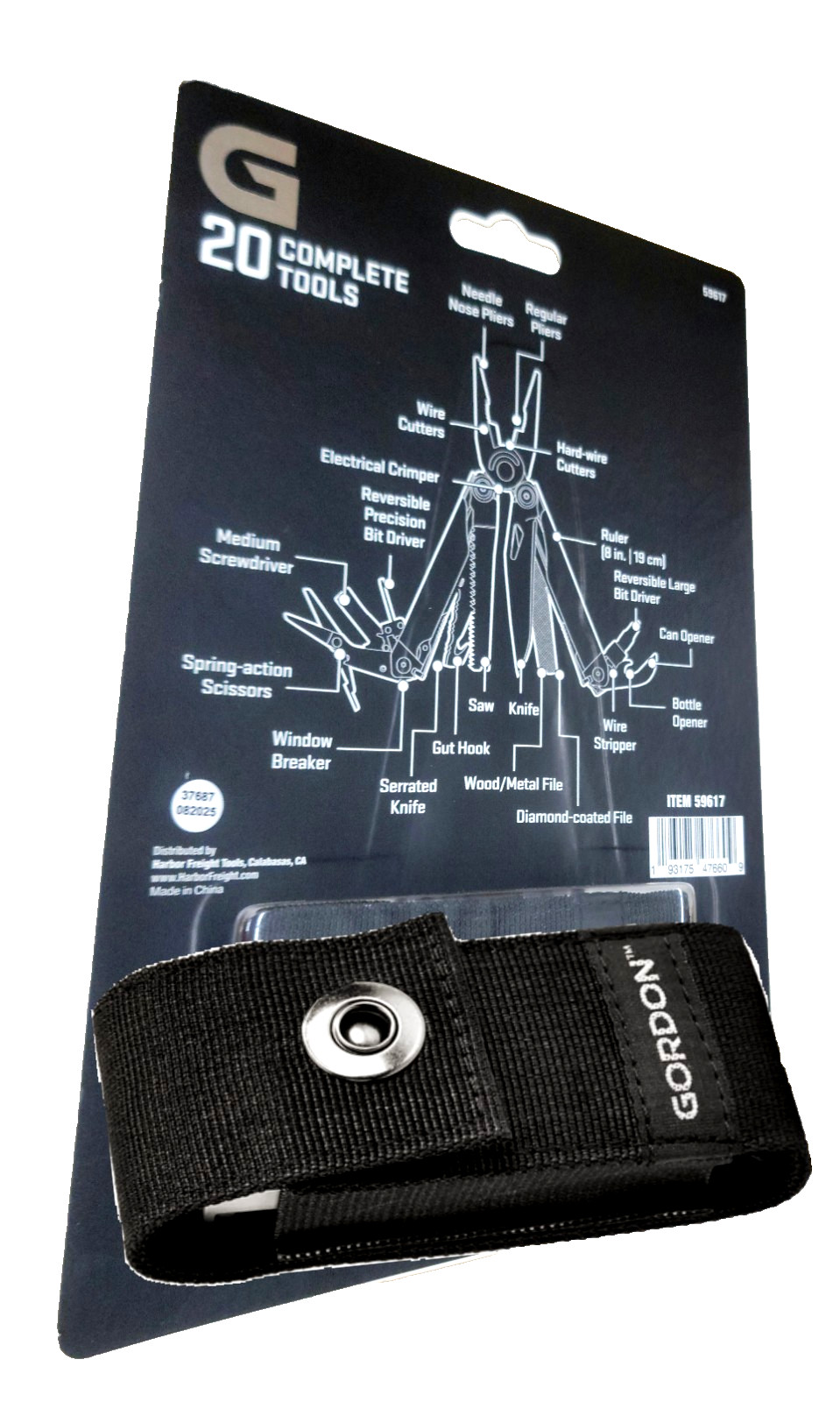 GORDON 20-in-1 Multi-Tool
