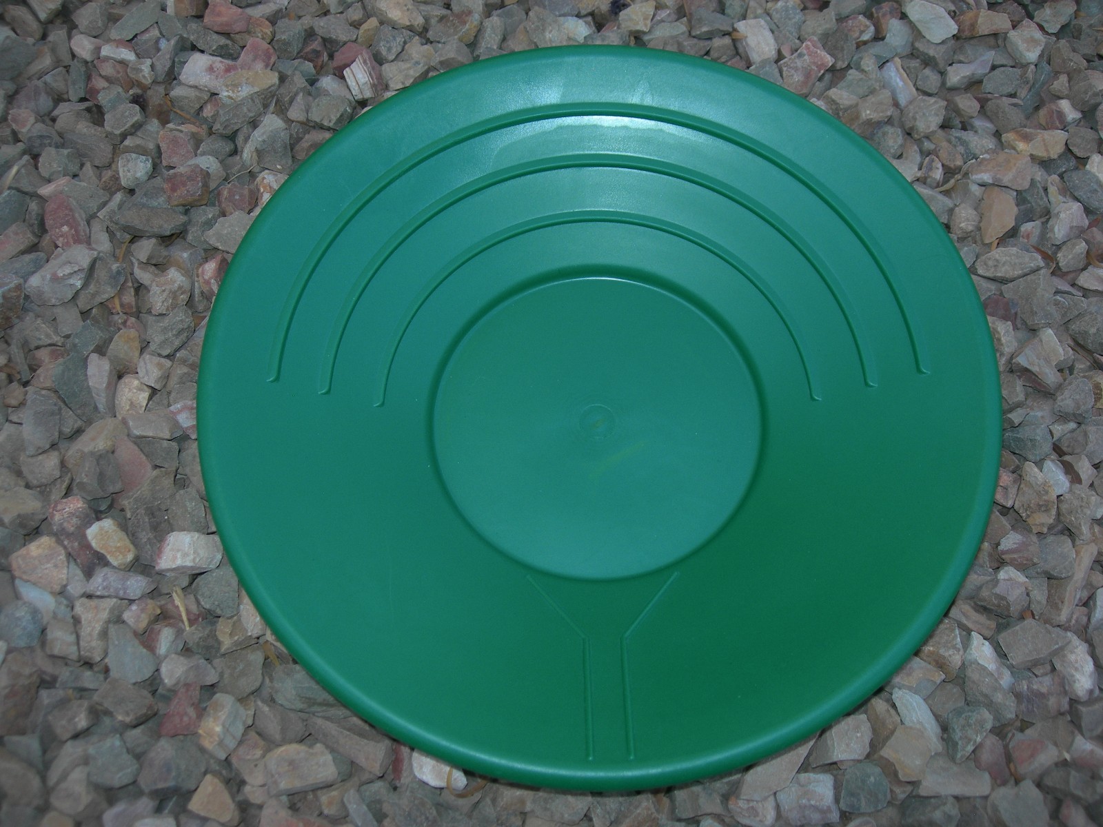 Gold Pan Panning 14″ High Impact Plastic GREEN Prospecting Mining + FREE SNUFFER
