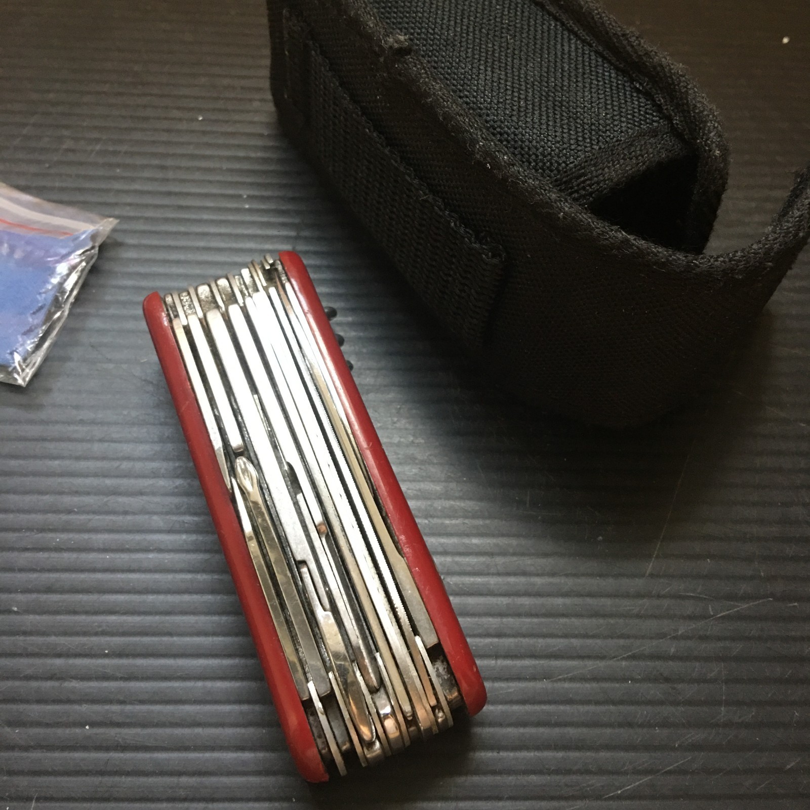 Vintage North Star Rostfrei 16-Function Multi-tool Pocket Knife w/ Case 3.5″L