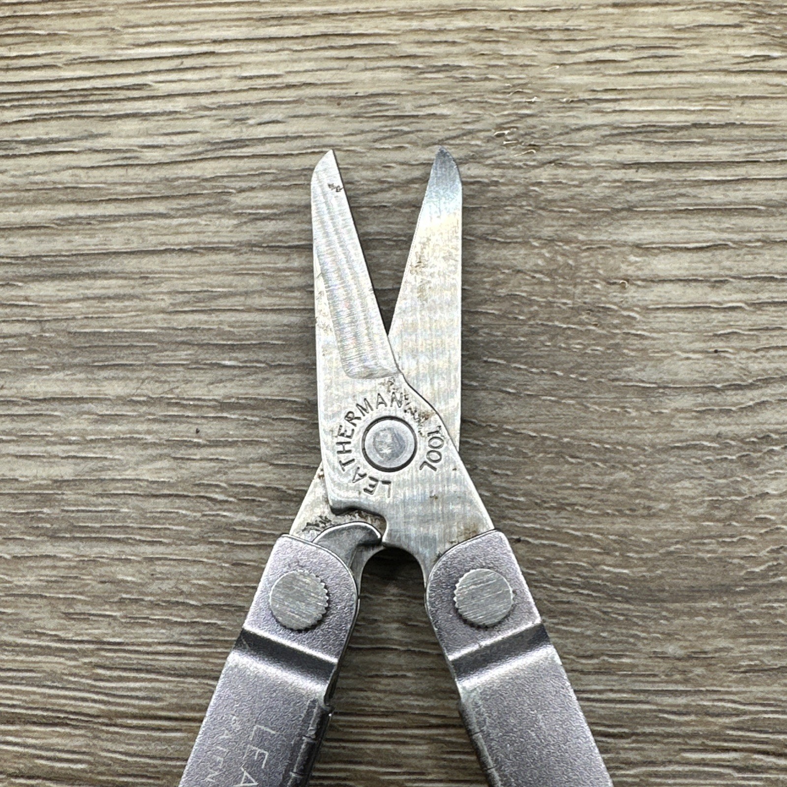 Leatherman Micra Multi Tool Gray Sharper Image Branded