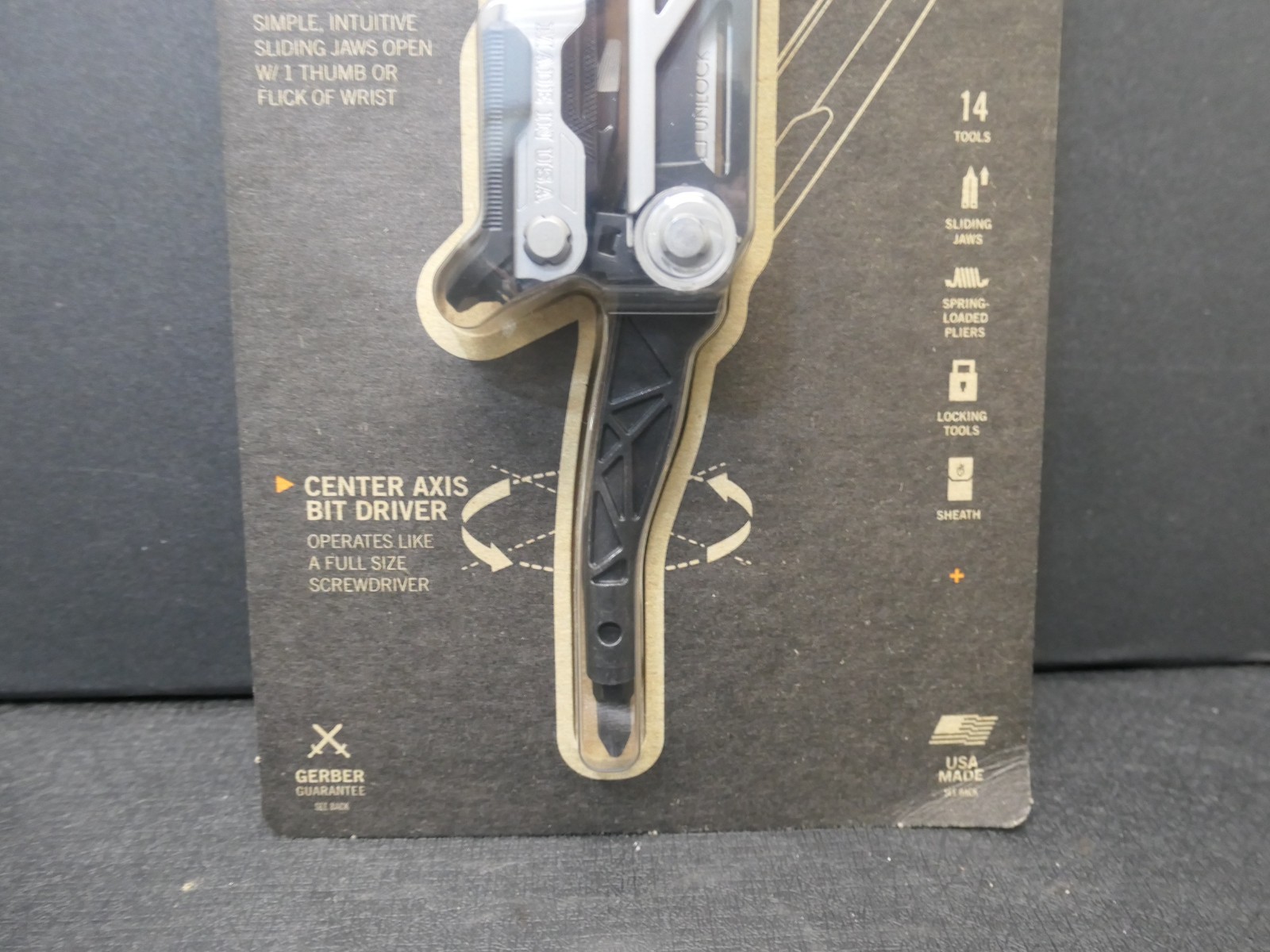 Gerber Center-Drive USA Made Multi-Tool 14 Tools Sheath NEW Factory Sealed