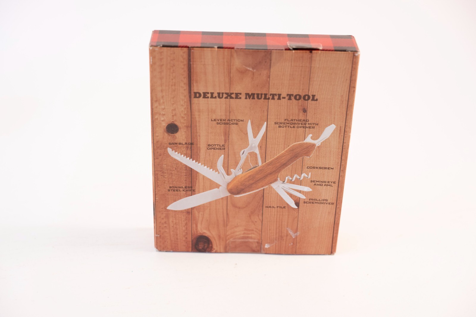 GH Bass & Co Deluxe Multi Tool – New in Box – Wood Handle