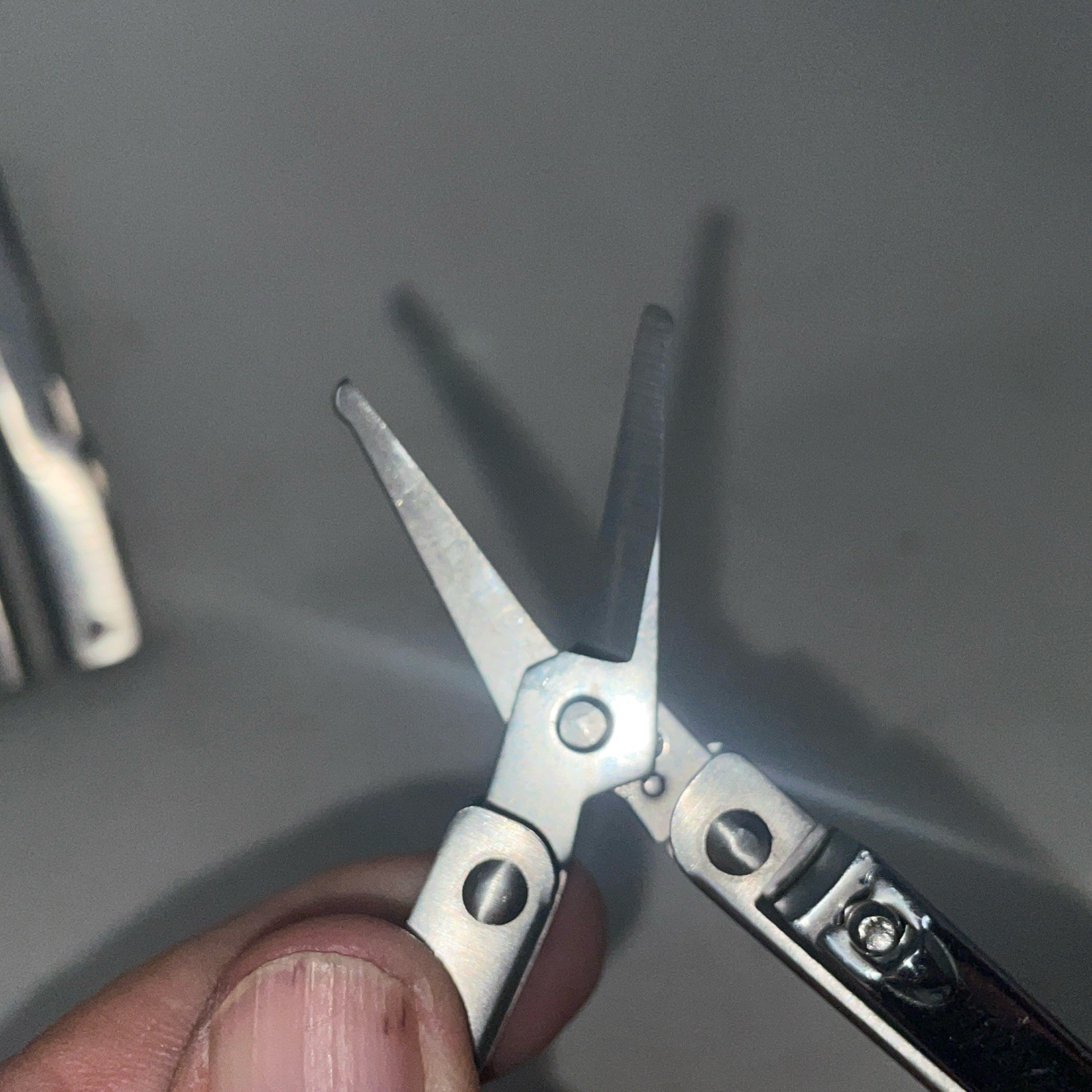 Matching Pair Winchester WinFrame Multi Tool Lot Spring Loaded Pliers, Driver