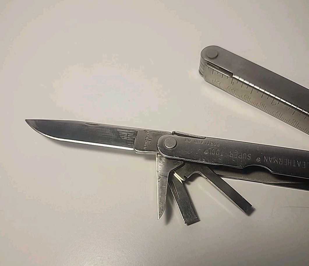 Leatherman Super Tool Pat Pend Portland Oregon
