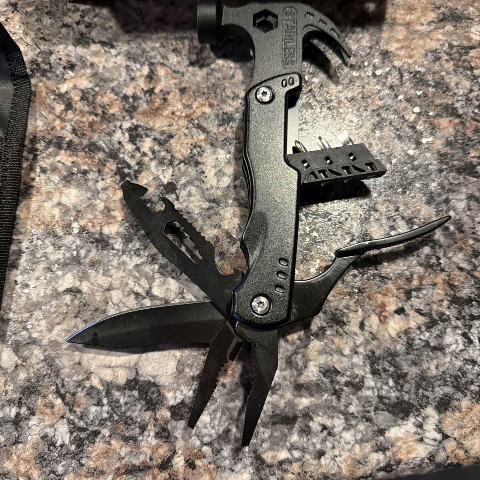 Camping Tool Multitool Mini Hammer Multi Tools Pliers Saw Blade